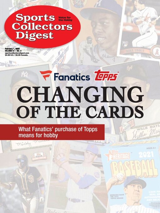 Title details for Sports Collectors Digest by Active Interest Media - Available